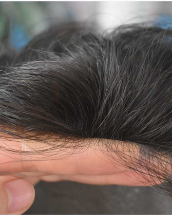 Toupee for Men  to cover hair loss and hair baldness (8X6)