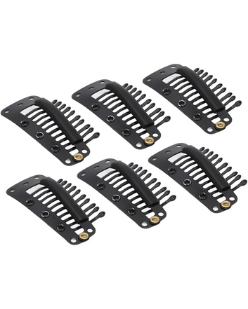 hair clips for hair extensions and hair pieces attachment