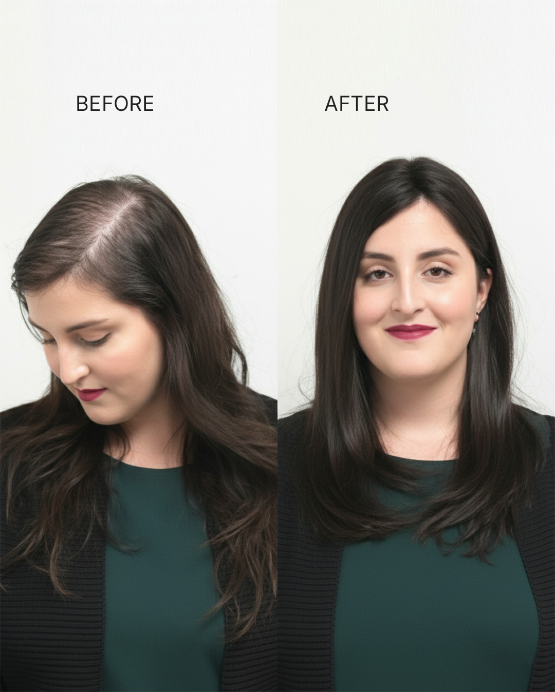 Hair patch for women to cover bald spot