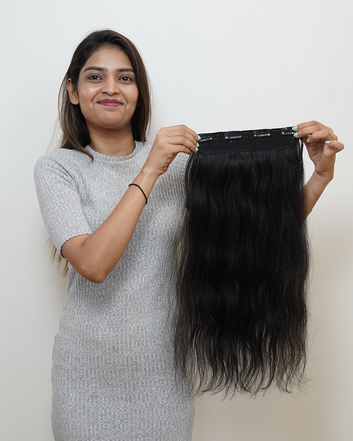 Clip in Hair Extensions made from Real Human Hair