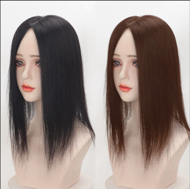 Crown Hair Patch  and Hair Toupee Women Hair Wigs