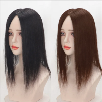 Crown Hair Patch  and Hair Toupee Women Hair Wigs