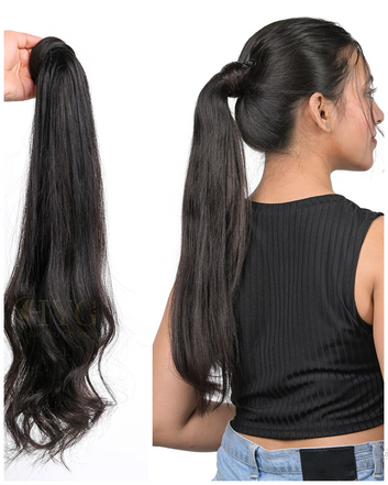 Ponytail for thin hair