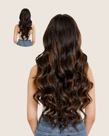 seamless hair extensions - Clip In