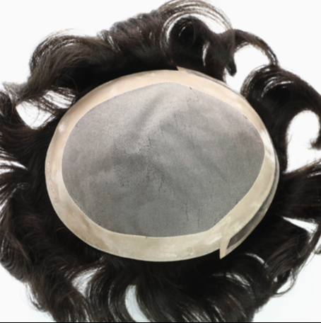 Men Hair Patch to cover hair loss and baldness (8X6)