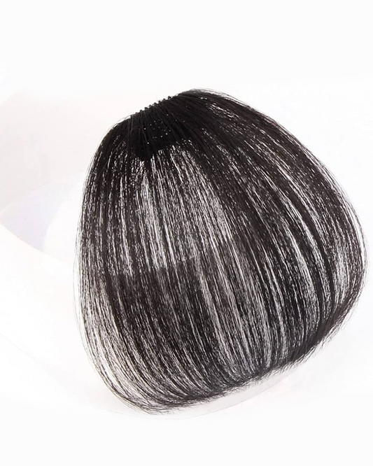 Natural Black Topper bang