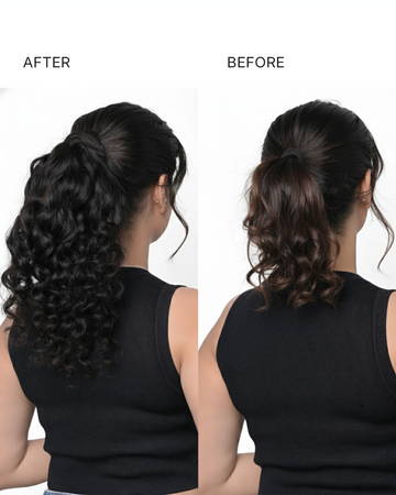 Ponytail for thin hair