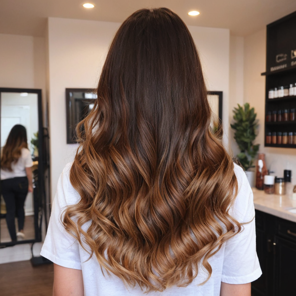 Ombre Halo Hair Extensions - Cadenza Hair 